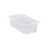 Bac plein polypropylène GN 1/3 - Ht 100 mm