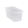 Bac plein polypropylène GN 1/3 - Ht 150 mm