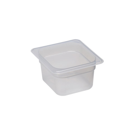 Bac plein polypropylène GN 1/6 - Ht 100 mm