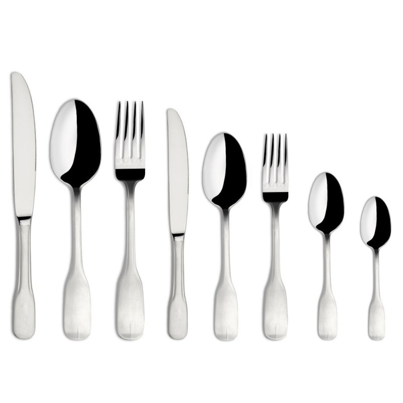 Couteau de table Vieux Paris Satiné - inox 18/10 - EP 3 mm - Finition satin