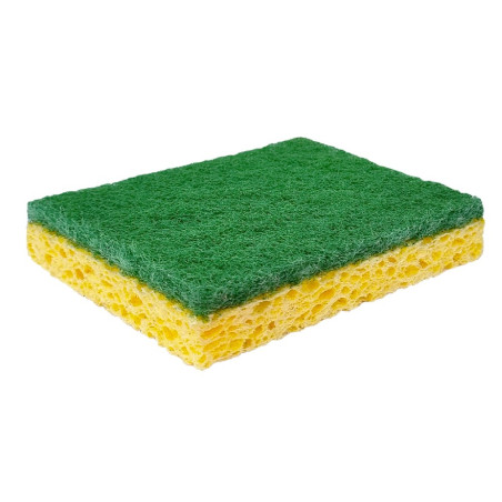 Eponge tampon végétale vert GM - 12x9x2,2 cm