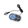 Thermomètre digital sonde perçante mesures IN et OUT - précision +0,5°C - fonctionne avec 1 pile CR2032