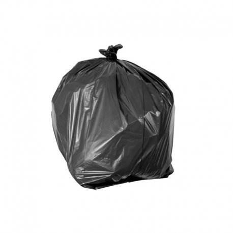 Sac poubelle 100L BD noir -Ep 40 - 82x85 cm