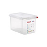 Bac hermétique gastronorme GN 1/4 - Ht 150 mm