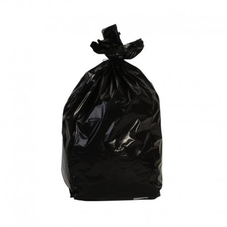 Sac poubelle 130L BD noir - Ep. 60 - 80x115 cm