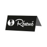 Chevalet de table Funny - blanc