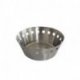 Corbeille à pain inox ronde - Ø20 cm