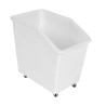 Bac à ingrédient 80L avec 4 roues - 400x660x621 mm