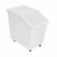 Bac à ingrédient 80L avec 4 roues - 400x660x621 mm