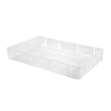 Bac à pâton plein translucide 15L - 600x400x90 mm