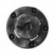 Socle rouleur noir - 5 roues pivotantes - Ø455x170 mm