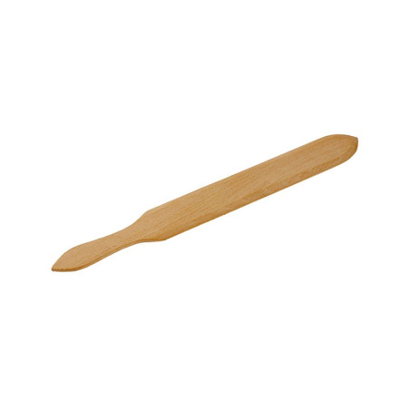 Raclette à crêpe en hêtre - longueur 40 cm