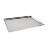 Bac gastronorme plein inox 18/05 - Ep. 7/10 - GN2/1 - Ht 20 mm