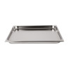 Bac gastronorme plein inox 18/05 - Ep. 7/10 - GN2/1 - Ht 40 mm