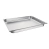 Bac gastronorme plein inox 18/05 - Ep. 7/10 - GN2/1 - Ht 65 mm