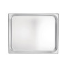 Bac gastronorme plein inox 18/05 - Ep. 7/10 - GN2/1 - Ht 65 mm