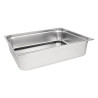 Bac gastronorme plein inox 18/05 - Ep. 7/10 - GN2/1 - Ht 150 mm