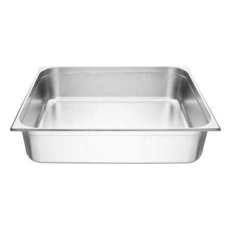 Bac gastronorme plein inox 18/05 - Ep. 7/10 - GN2/1 - Ht 150 mm