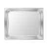 Bac gastronorme plein inox 18/05 - Ep. 7/10 - GN2/1 - Ht 150 mm