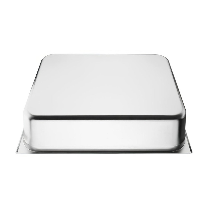 Bac gastronorme plein inox 18/05 - Ep. 7/10 - GN2/1 - Ht 150 mm