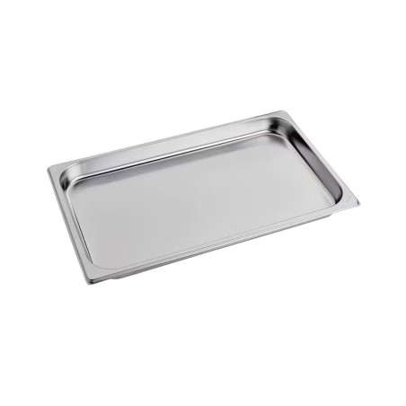 Bac gastronorme plein inox 18/05 - Ep. 7/10 - GN1/1 - Ht 40 mm