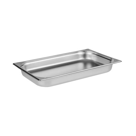 Bac gastronorme plein inox 18/05 - Ep. 7/10 - GN1/1 - Ht 65 mm