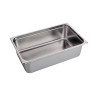 Bac gastronorme plein inox 18/05 - Ep. 7/10 - GN1/1 - Ht 150 mm
