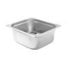 Bac gastronorme plein inox 18/05 - Ep. 7/10 - GN2/3 - Ht 150 mm