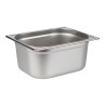 Bac gastronorme plein inox 18/05 - Ep. 7/10 - GN1/2 - Ht 150 mm