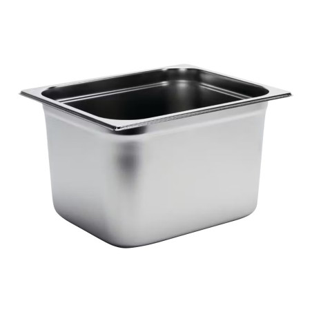 Bac gastronorme plein inox 18/05 - Ep. 7/10 - GN1/2 - Ht 200 mm