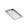 Bac gastronorme plein inox 18/05 - Ep. 7/10 - GN1/3 - Ht 20 mm