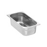 Bac gastronorme plein inox 18/05 - Ep. 7/10 - GN1/3 - Ht 100 mm