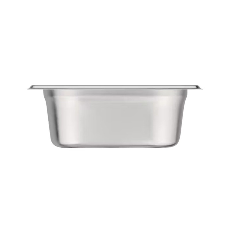 Bac gastronorme plein inox 18/05 - Ep. 7/10 - GN1/9 - Ht 65 mm