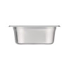 Bac gastronorme plein inox 18/05 - Ep. 7/10 - GN1/9 - Ht 65 mm