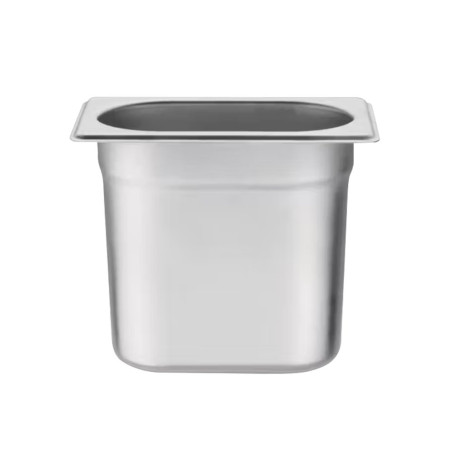 Bac gastronorme plein inox 18/05 - Ep. 7/10 - GN1/9- Ht 150 mm