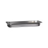 Bac gastronorme plein inox 18/05 - Ep. 7/10 - GN2/4- Ht 65 mm