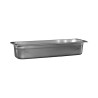 Bac gastronorme plein inox 18/05 - Ep. 7/10 - GN2/4- Ht 100 mm