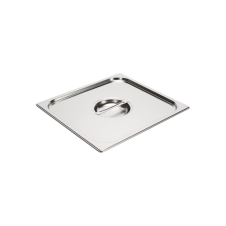 Couvercle pour bac gastronorme plein inox GN 2/3