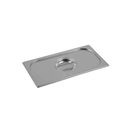 Couvercle pour bac gastronorme plein inox GN 1/3