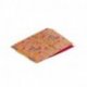 Sac croissant en kraft brun - décor 2 couleurs - format 103 - 14+7x21 cm