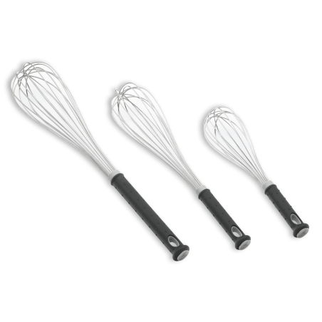 Fouet Fibreglass 25cm fils inox manche fibre de verre