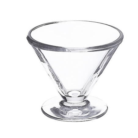 Coupe à glace Vega en verre transparent 15cl