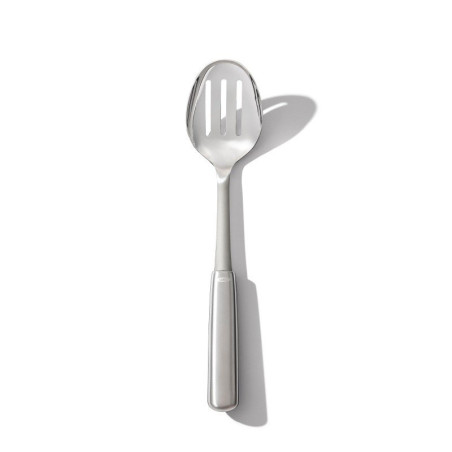 Cuillère inox perforée - Lg 31,5 cm