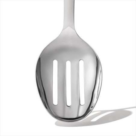 Cuillère inox perforée - Lg 31,5 cm