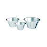 Bassine conique à fond plat inox - Ø24 cm - 3,5 L