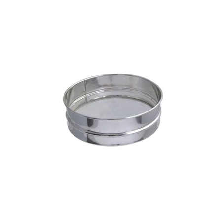 Tamis à farine inox - Ep. 0,2 mm - Ø30x7 cm