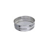 Tamis à farine inox - Ep. 0,2 mm - Ø30x7 cm
