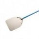 Pelle à pizza carrée - aluminium anodisé - pleine - manche 1,5 m - 33x33 cm
