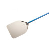 Pelle à pizza carrée - aluminium anodisé - pleine - manche 1,5 m - 33x33 cm