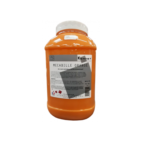 Gel mécabille orange - pot de 5L (2x5L)
